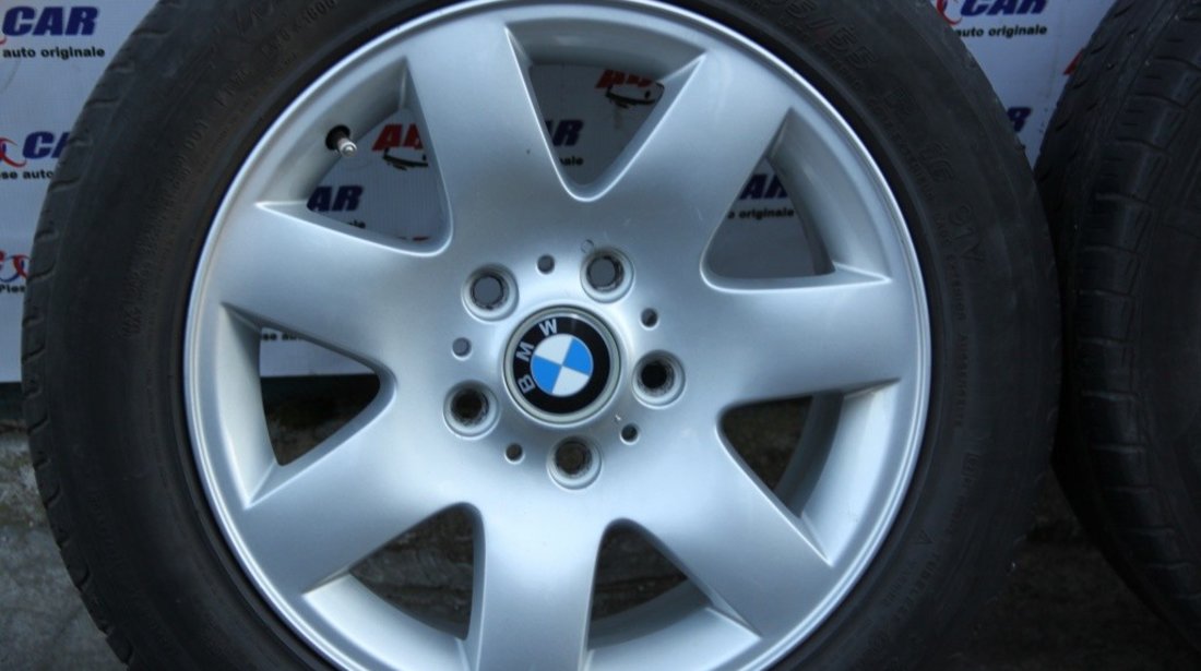 Set jante aliaj cu anvelope 205 / 55 / R16 7JX16H2 cod: 1094498 BMW Seria 3 E36 model 1995