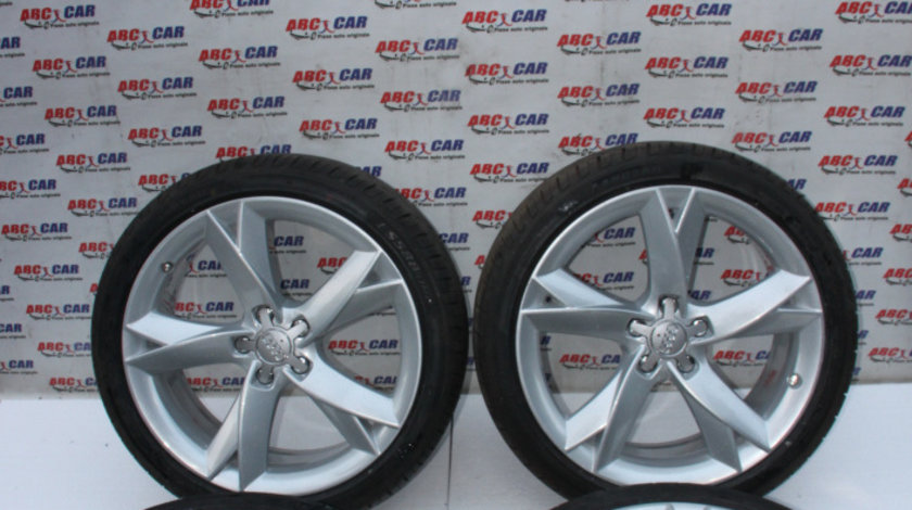 Set jante aliaj cu anvelope 225/35/R19 5x112 ET 32 8.5JX19H2 Audi A5 8T cod: 8T0601025F 2008-2016