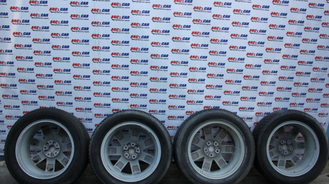 Set jante aliaj cu anvelope 225 / 55 / R17 7JX17 5X108 Renault Laguna 2 model 2004