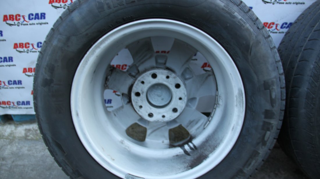 Set jante aliaj cu anvelope 225 / 60 / R15 7JX15H2 ET 20 5X120 cod: 6751763-13 BMW Seria 5 E39 model 2000