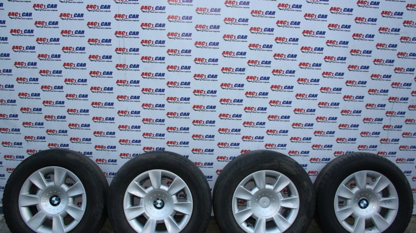 Set jante aliaj cu anvelope 225 / 60 / R15 7JX15H2 ET 20 5X120 cod: 6751763-13 BMW Seria 5 E39 model 2000