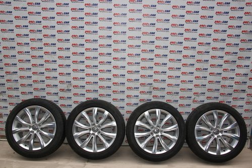 Set jante aliaj cu anvelope Bridgestone de vara 215 / 50 / R18 VW T-Roc A11 cod: 2GA601025D model 20...