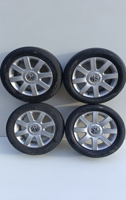 Set jante aliaj cu anvelope m+s, 5 X 112 / Kumho 205/55 R16 Volkswagen VW Jetta 5 [2005 - 2011]