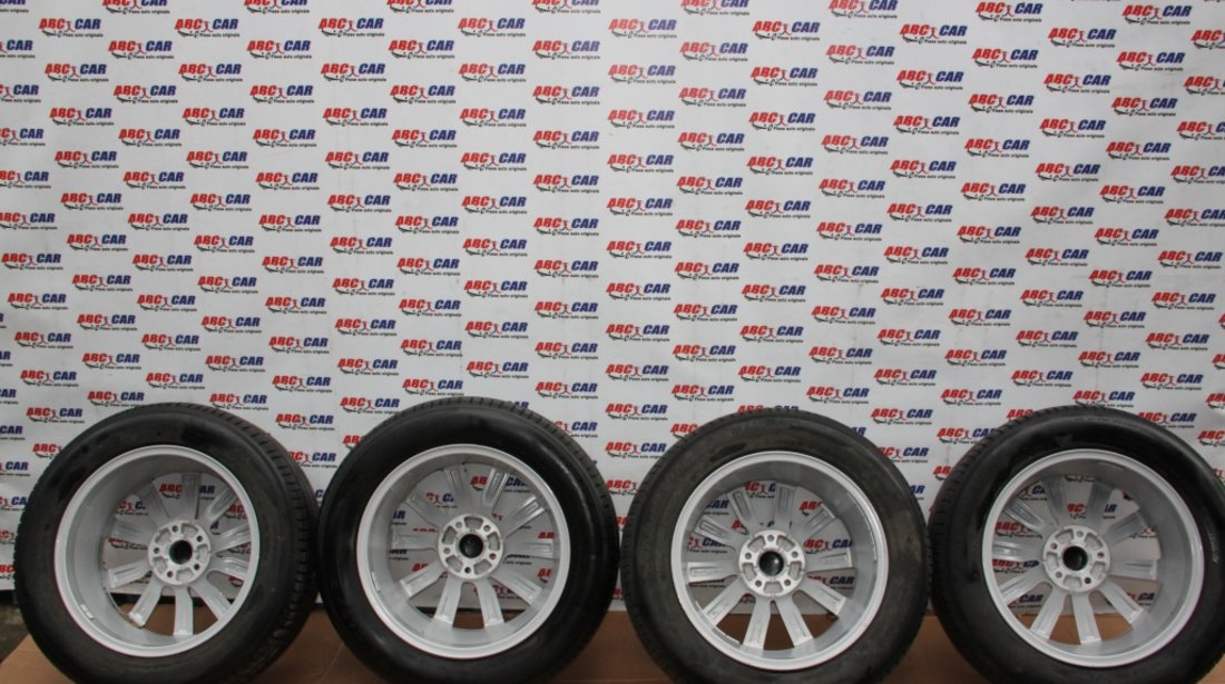 Set jante aliaj cu anvelope Michelin 215 / 60 / R17 6.5JX17H2 ET 33 5X112 cod: 5N0601025AM VW Tiguan 5N R-Line