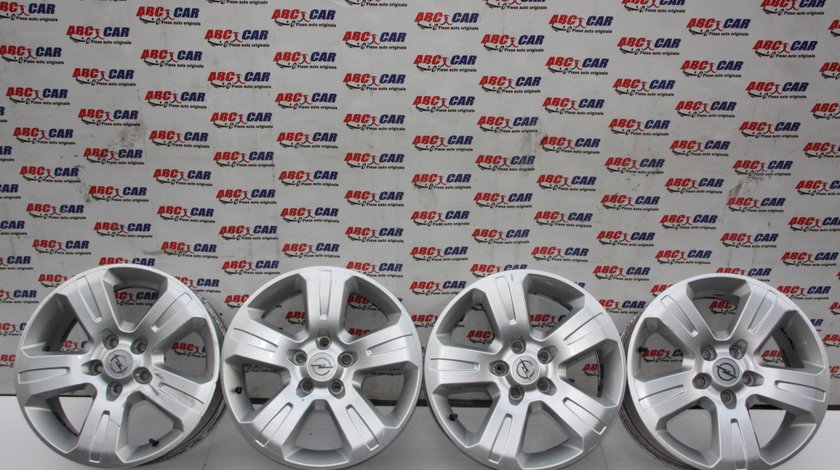 Set jante aliaj cu anvelope Opel Astra H R17 ET 46 17X7J 5X110 model 2007