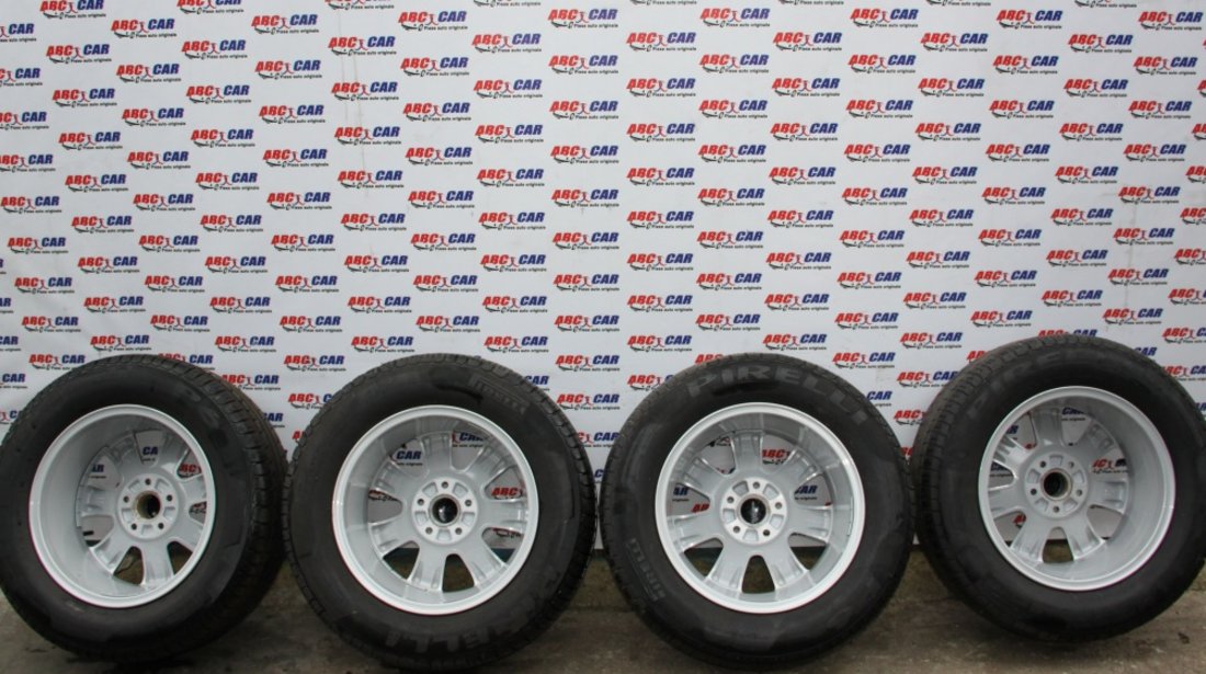 Set jante aliaj cu anvelope Pirelli 215 / 65 / R16 6.5JX16H2 ET 33 5X112 cod: 5N0601025A VW Tiguan 5N