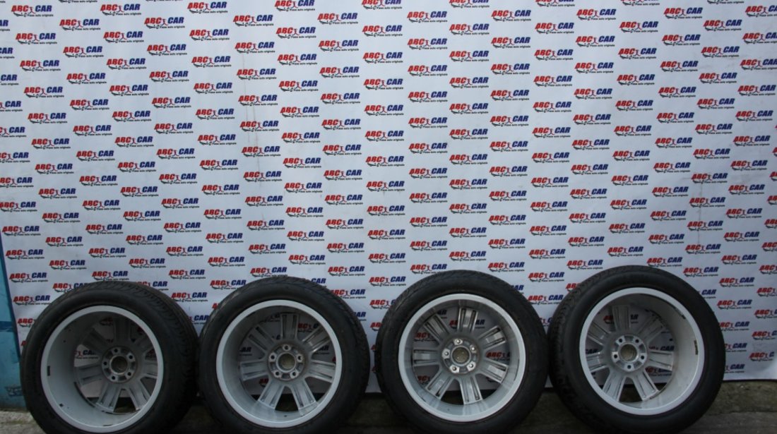 Set jante aliaj cu anvelope Pirelli 225 / 50 / R17 Audi A4 B8 8K cod: 8K0601025B model 2012