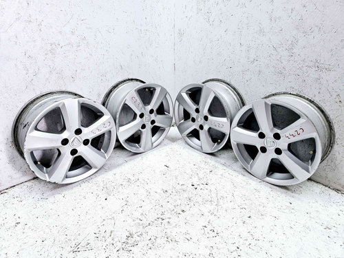 Set jante aliaj Dacia Logan II MCV BK (K52) [Fabr 2013-2022] Facelift 4X100 R15 6J ET40