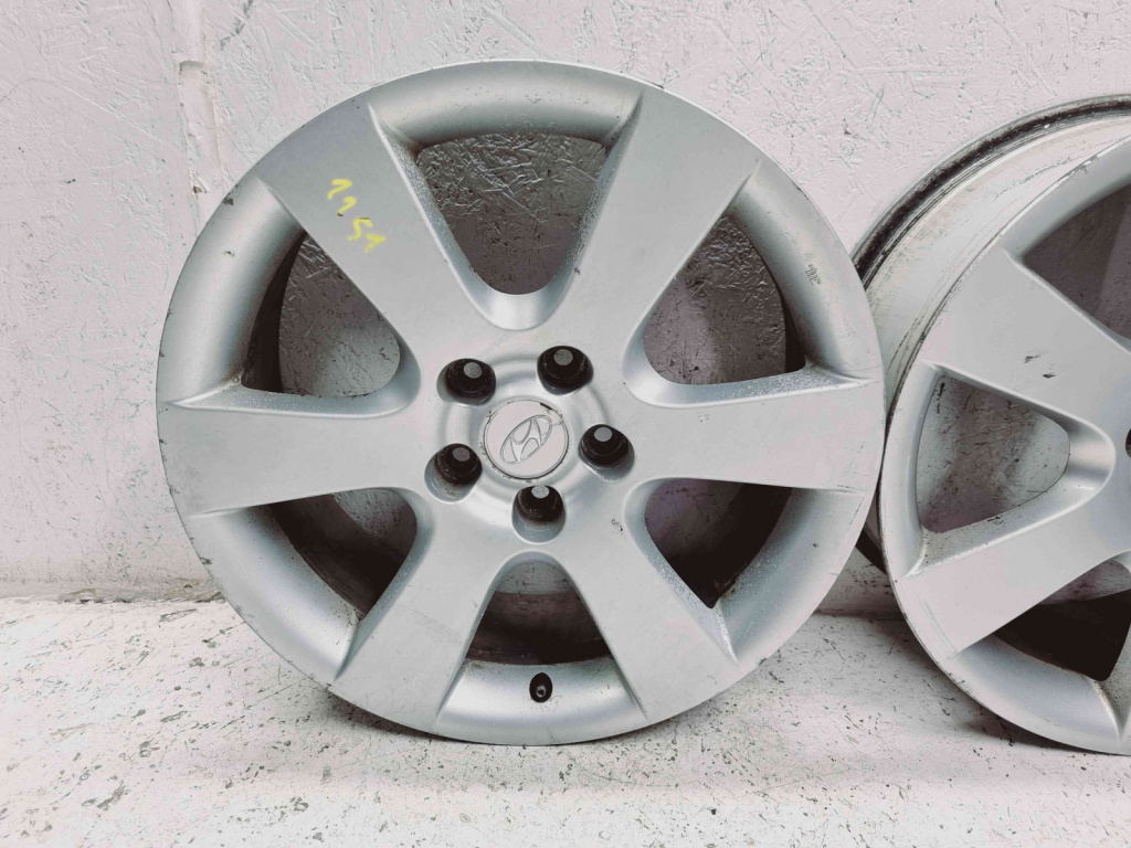 Set jante aliaj Hyundai Santa Fe 2 (CM) [Fabr 2005-2012] 5X114,3 R18 7J ET41