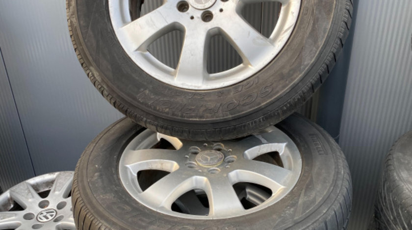 Set jante aliaj Mercedes Benz ML 164. 235/60/R17(cauciuc iarna)