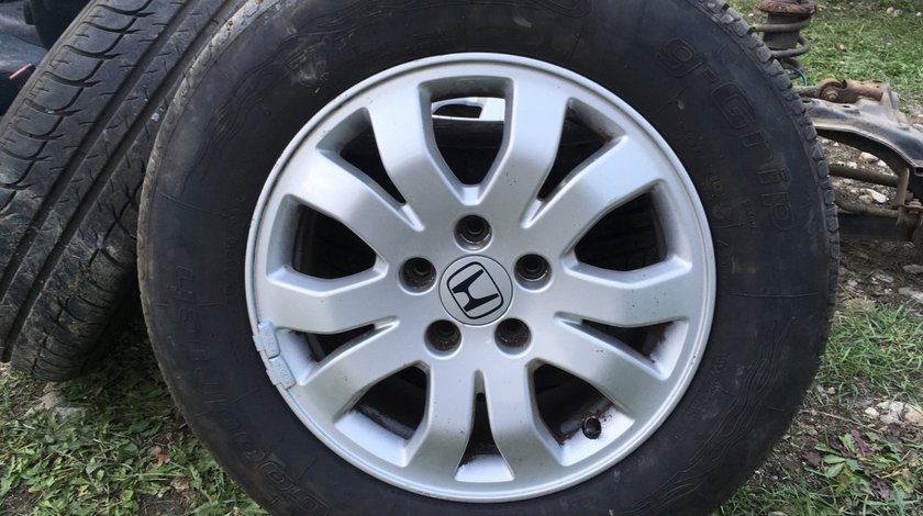 Set Jante Aliaj pe 16 Originale Honda CR-V + Anvelope Vara BF Goodrich 215/65/16