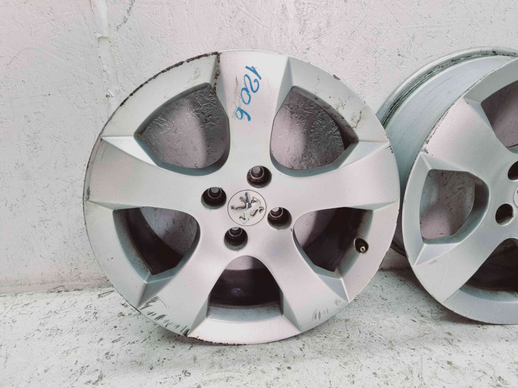 Set jante aliaj Peugeot 3008 [Fabr 2009-2016] 4X108 R17 7.5J ET29