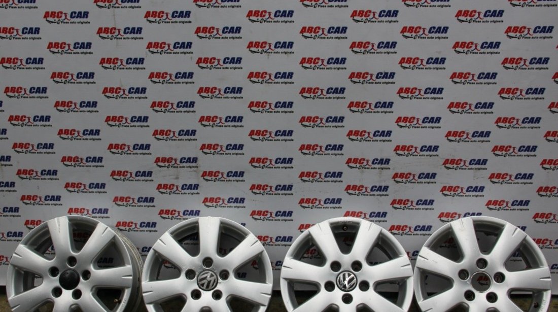 Set jante aliaj R15 5X112 ET 50 VW Golf 5 cod: 2K1071495 model 2007