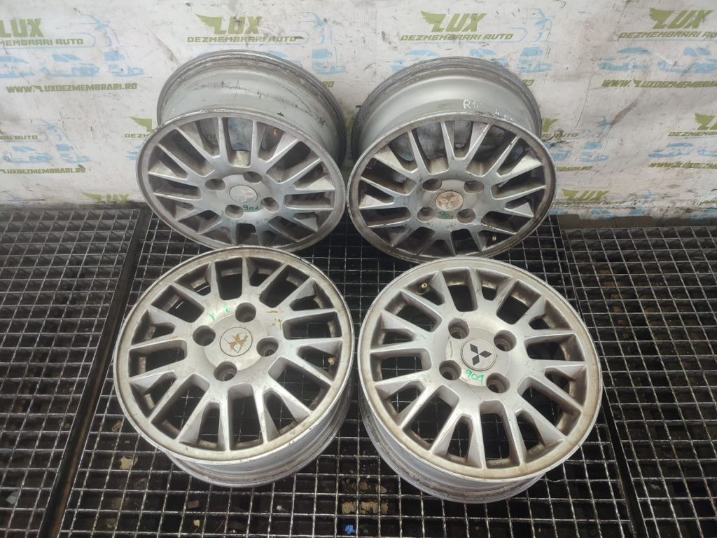 Set jante aliaj R15 Mitsubishi Space Star [facelift] [2002 - 2005] 1.9 Di-D F9Q1