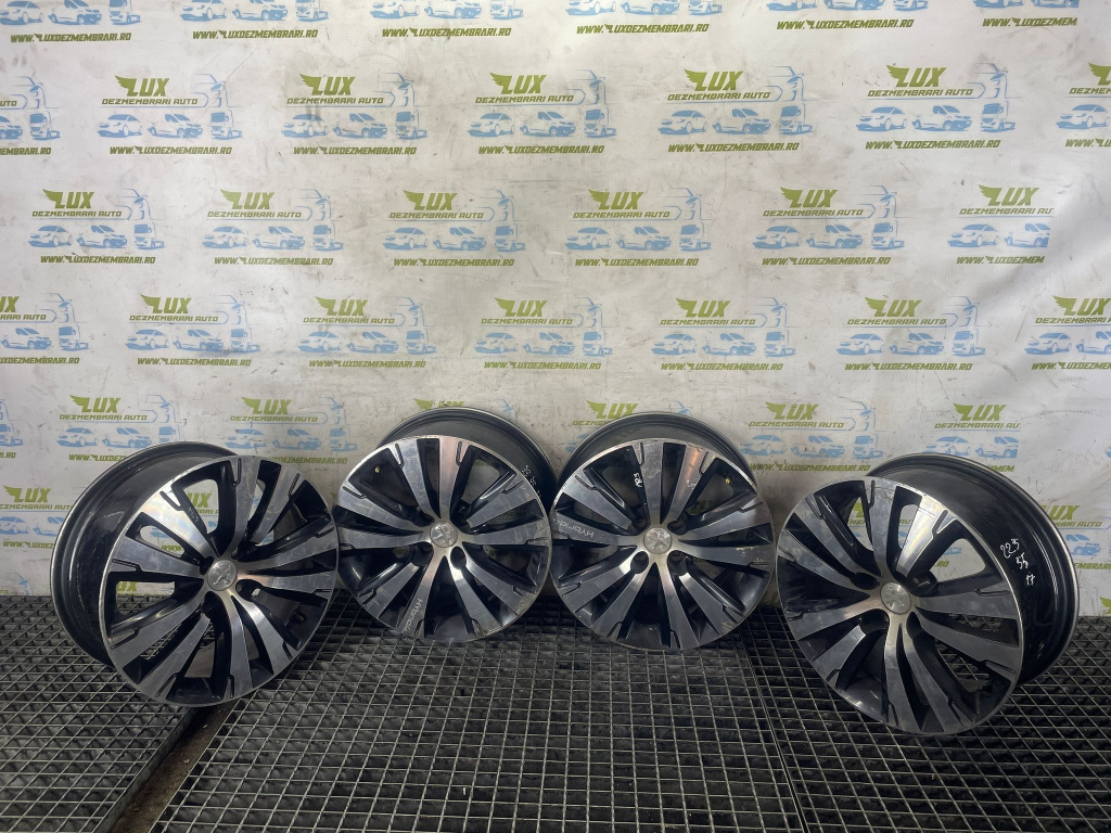 Set jante aliaj R17 9802462377 Peugeot 3008 [2010 - 2013]