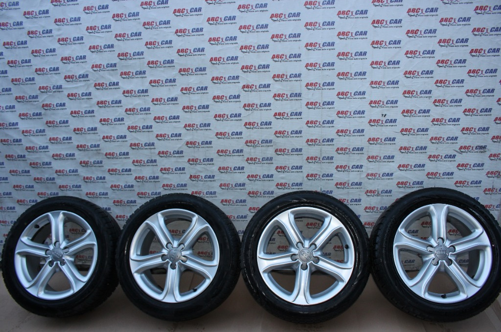 Set jante aliaj R17 Audi A4 B8 8K 2008-2015 cod: 8K0601025BK