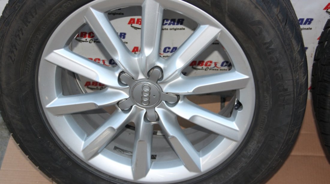 Set jante aliaj R17 Audi Q3 8U ET43 5X112 7.0JX17H2 cod: 8U0601025S model 2015