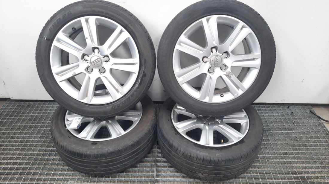 Set jante aliaj R17, ET45, cod 8K0601025B, Audi A4 (8K2, B8) 2.0 TDI, BMM (id:464002)