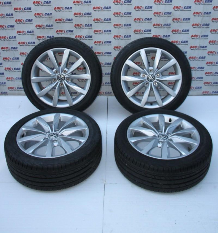 Set jante aliaj R17 Volkswagen Golf 7 facelift 2017-2020 5G0601025BF
