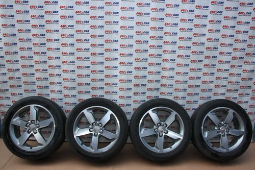 Set jante aliaj R18 cu anvelope Continental Audi Q3 8U cod: 8U0801025 model 2012