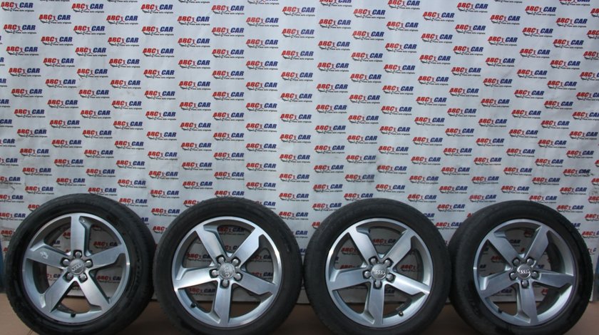 Set jante aliaj R18 cu anvelope Continental Audi Q3 8U cod: 8U0801025 model 2012