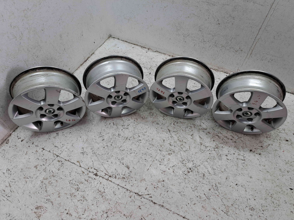Set jante aliaj Skoda Octavia 2 (1Z3) [Fabr 2004-2013] 5X112 / R15 / 6J / ET47