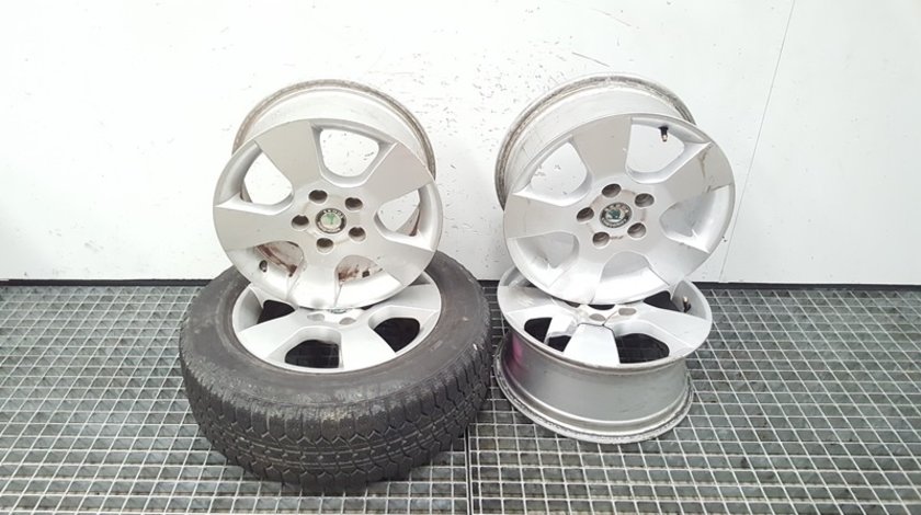 Set jante aliaj, Skoda Octavia 2 Combi (1Z5) 1Z0601025 din dezmembrari