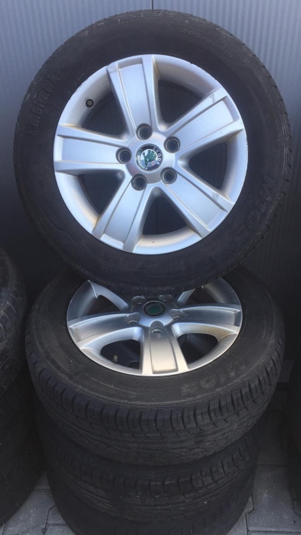 Set jante aliaj Skoda Octavia 2 facelift, 205x60x15