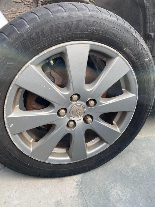 Set jante aliaj Toyota Avensis 225/50/R17