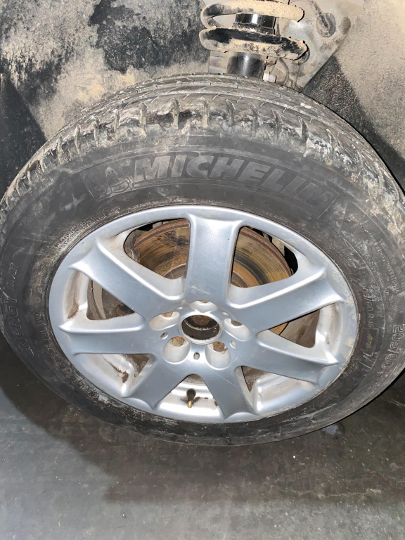 Set Jante aliaj Vw Touran 205/60/R16 (cauciu michelin)