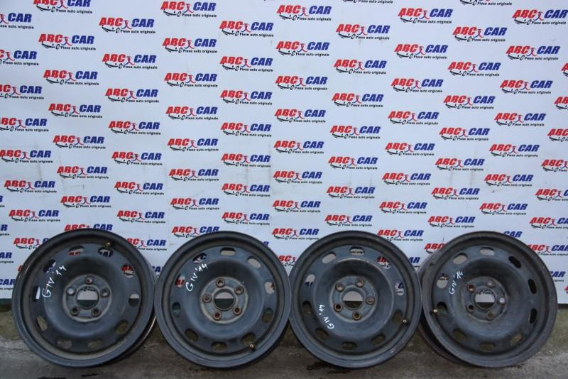 Set jante tabla R14 Volkswagen Golf 4 1997-2005 1J0601027P