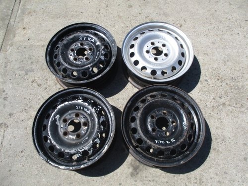 SET JANTE TABLA R15 5/JX15H2 ET60 COD A6384011501 MERCEDES VITO W638 FAB. 1996 - 2003 ⭐⭐⭐⭐...