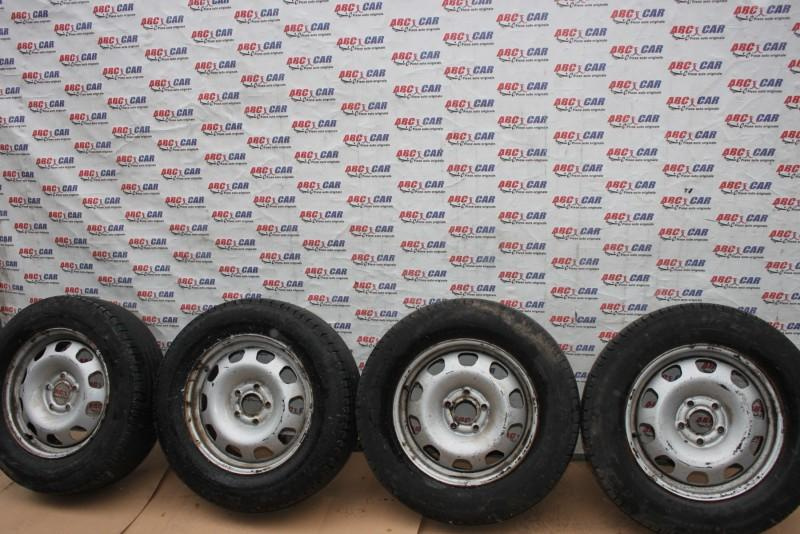 Set jante tabla R16 cu anvelope Dacia Duster 2010-2013