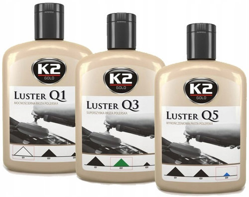 Set K2 Pasta Polish Luster Q1 + Q3 + Q5 200G L1200 + L3200 + L5200