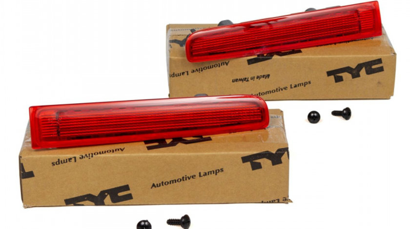 Set Lampa Frana Aditionala Dreapta + Stanga Tyc Volkswagen Transporter T5 2003-2015 15-0369-00-9 + 15-0370-00-9