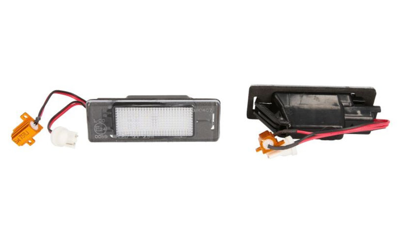Set lampa numar inmatriculare LED 12V, FORD FIESTA V, FUSION, MONDEO II dupa 1996