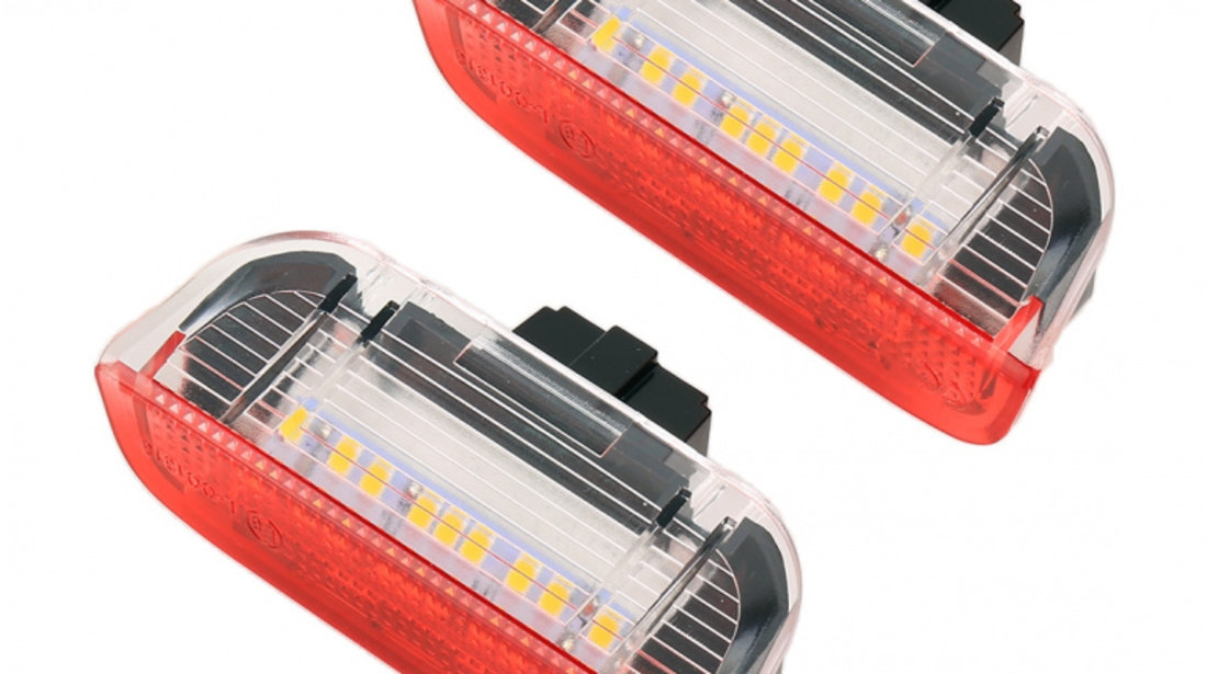 Set Lampi Cu Led Portiera Spate Alb/Rosu Volkswagen Passat B6 2005-2011 BTLL-062 (V-180603) 486481