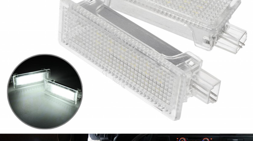 Set Lampi Led Portiere Si Interior Bmw Lumina Alba BTLL-007 964697