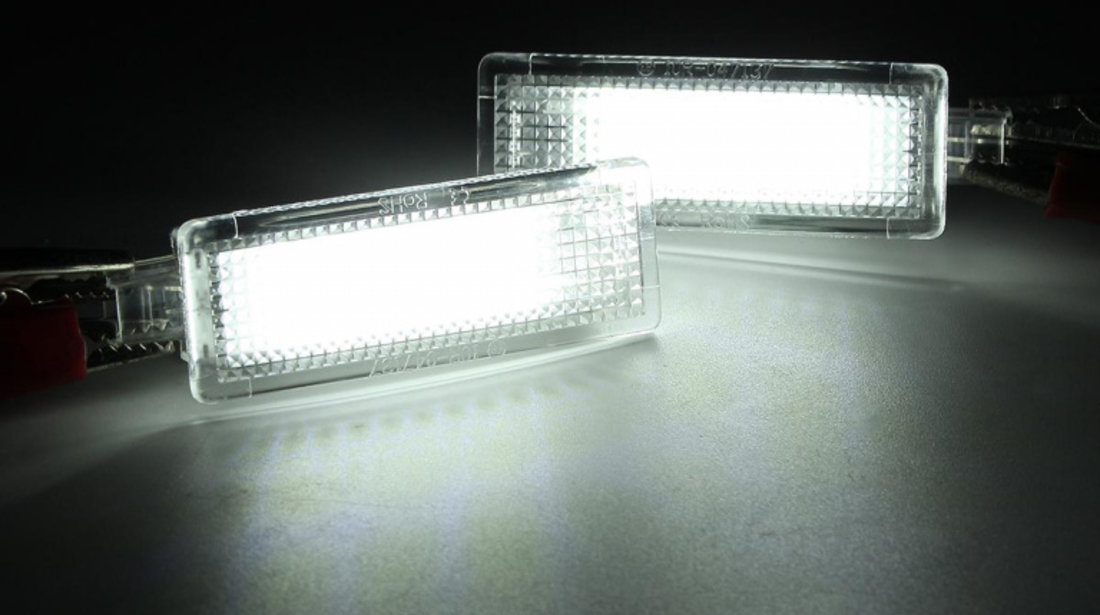 Set Lampi Led Portiere Si Interior Bmw Seria 3 E90 2004-2012 Lumina Alba BTLL-007 964697