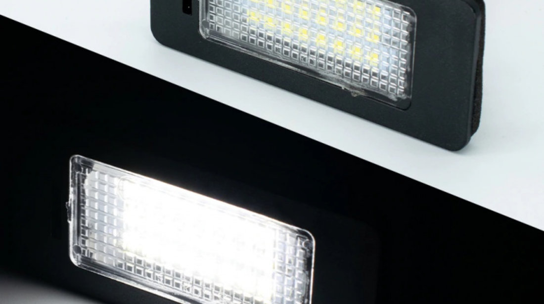 Set Lampi Numar Inmatriculare Led Audi A1 2011→ BTLL-112