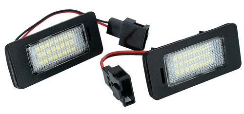 Set Lampi Numar Inmatriculare Led Audi A1 2011→ BTLL-112