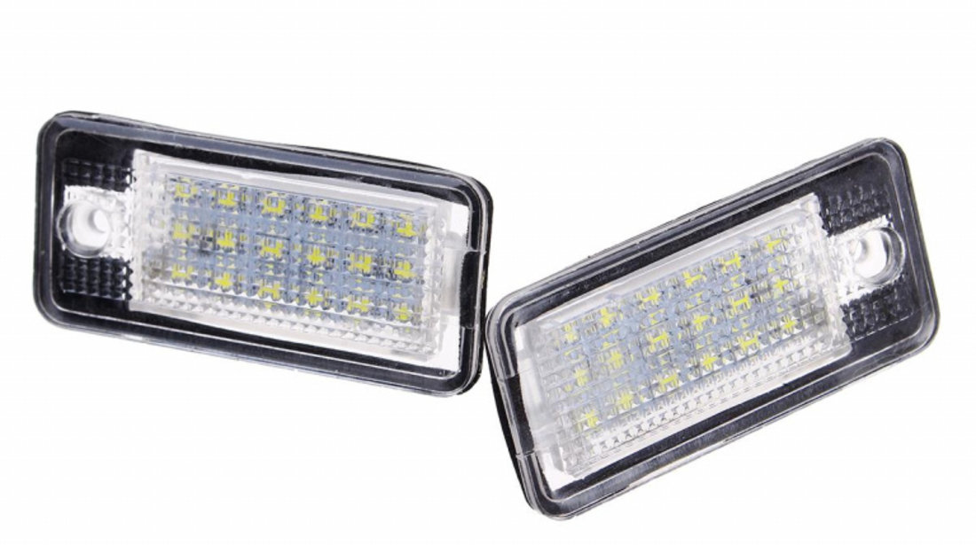 Set Lampi Numar Inmatriculare Led Audi A101-7301