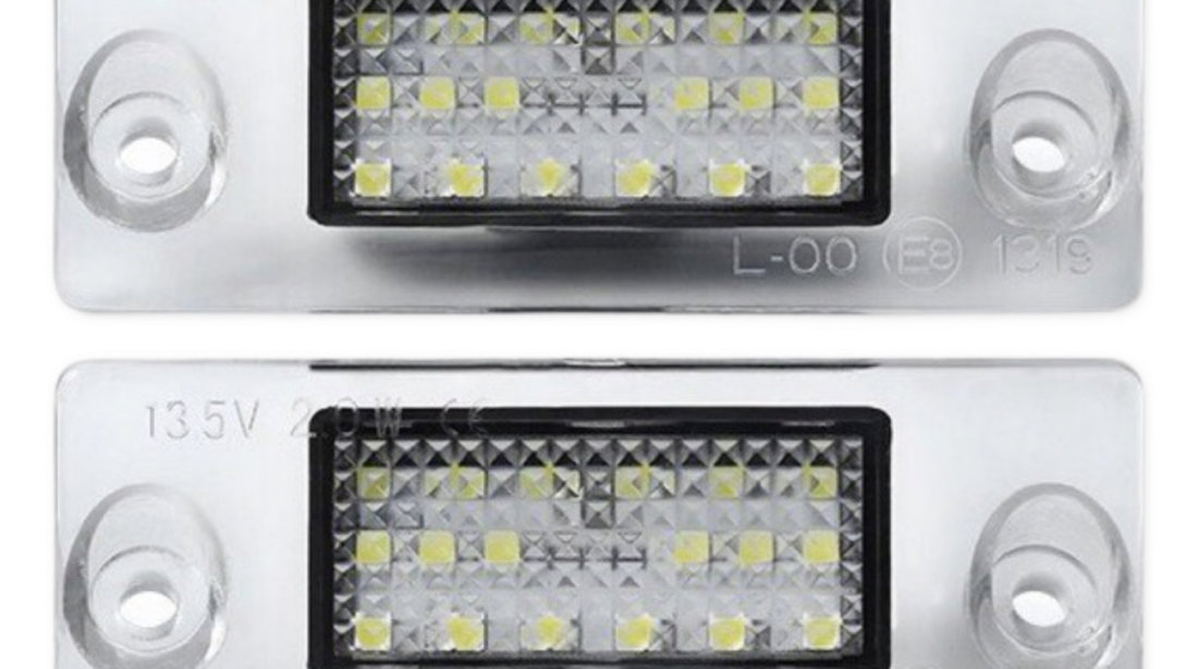 Set Lampi Numar Inmatriculare Led Audi A3 1997-2003 BTLL-114