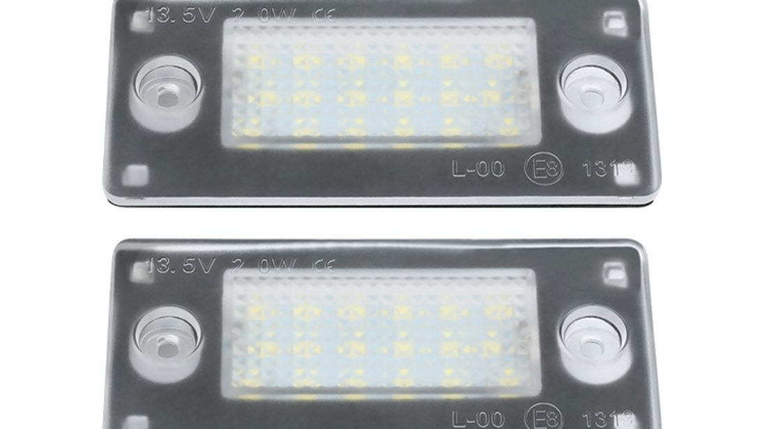 Set Lampi Numar Inmatriculare Led Audi A3 2001-2003 BTLL-227