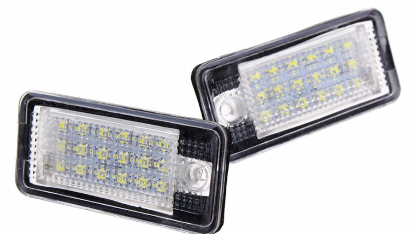 Set Lampi Numar Inmatriculare Led Audi A3 8P1 2003-2013 LED SLS A