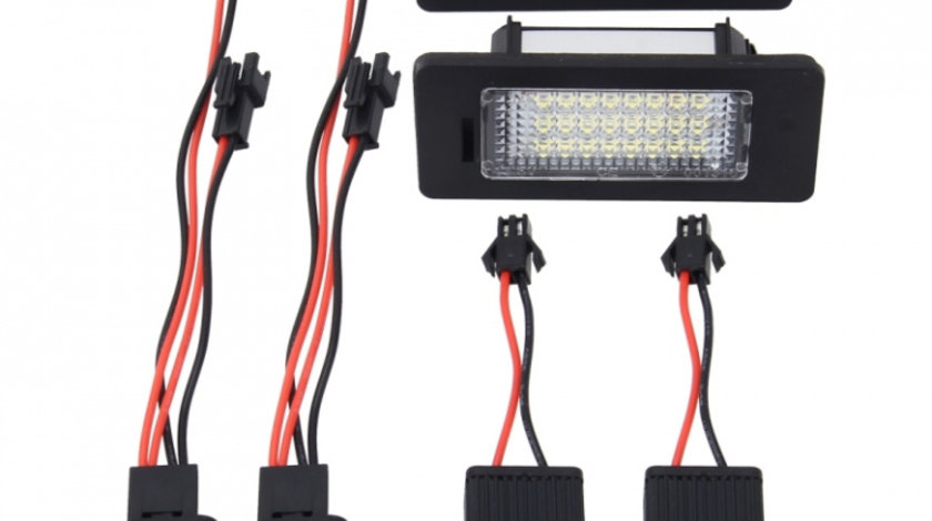 Set Lampi Numar Inmatriculare Led Audi A5 8T 2010→ BTLL-010