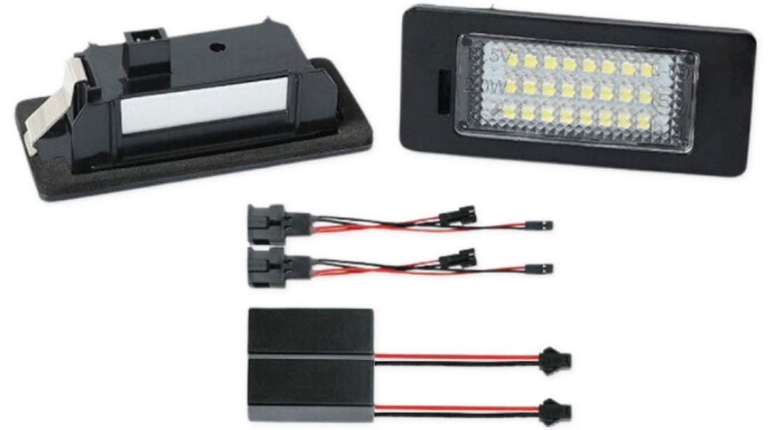 Set Lampi Numar Inmatriculare Led Audi TT 8J 2009→ BTLL-010