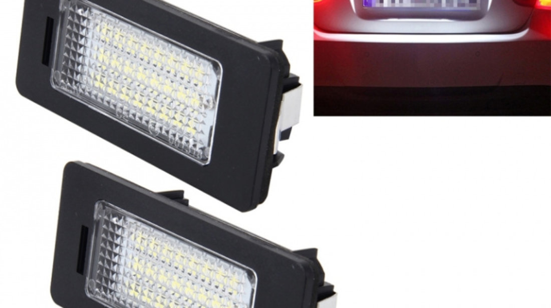 Set Lampi Numar Inmatriculare Led Audi TT 8J 2009→ BTLL-010