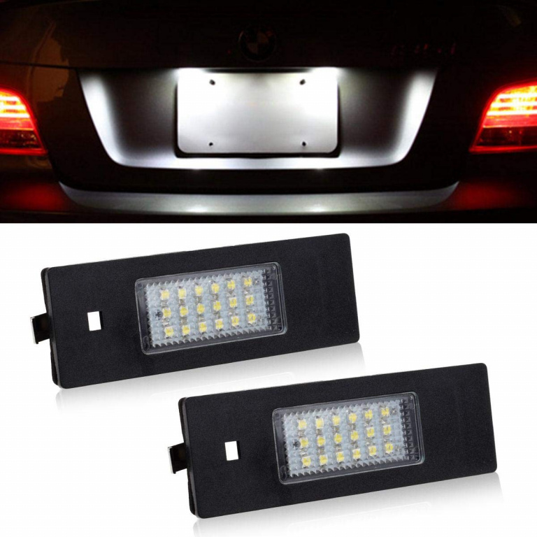 Set Lampi Numar Inmatriculare Led Bmw Seria 6 E64 2004-2010 B105-047