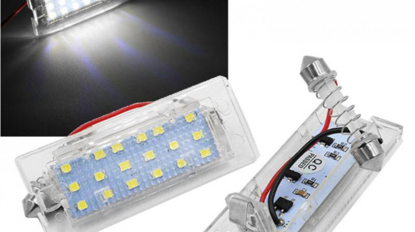 Set Lampi Numar Inmatriculare Led Bmw X3 E83 2003-2006 B102-7116